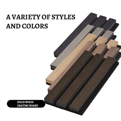 פאנל קיר מחורץ בידוד קול